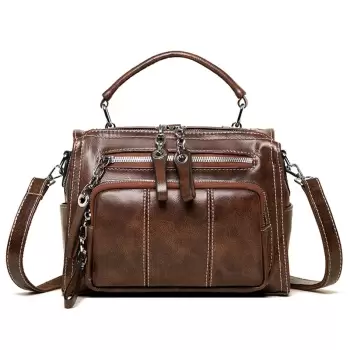 Geanta tip rucsac, Emlyn GT2441, Maro imagine