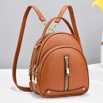 Geanta tip rucsac, Perdita GT3057, Maro imagine