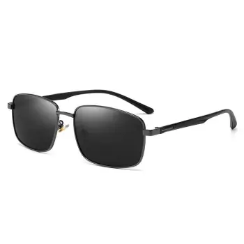 Ochelari de soare pentru barbati, SG067, Negru/Gri inchis imagine