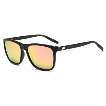Ochelari de soare unisex, SG061, Negru/Cameleon imagine