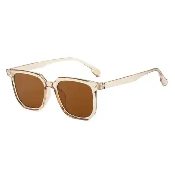 Ochelari de soare unisex, SG182, Crem imagine