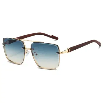 Ochelari de soare unisex, SG194, Albastru inchis imagine