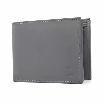 Portofel barbati Delis, Alvaro PT1172 , piele naturala, Gri imagine