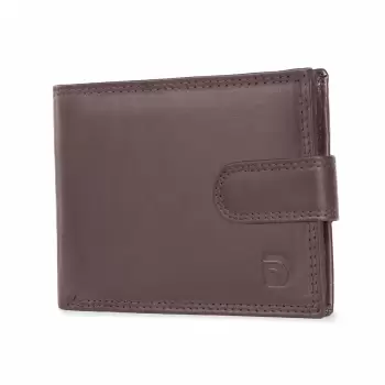 Portofel barbati Delis, Dima PT1179, piele naturala, Maro imagine
