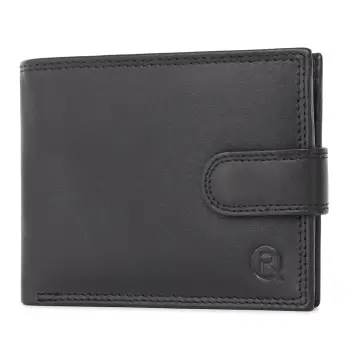 Portofel barbati Ronno, Dima PT1481, piele naturala, Negru imagine