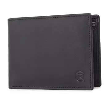 Portofel barbati Ronno, Narcis PT1469, piele naturala, Negru imagine