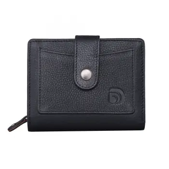 Portofel dama Delis, Nolita PT1231, piele naturala, Negru imagine