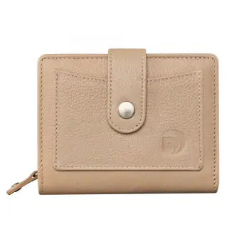 Portofel dama Delis, Nolita PT1233, piele naturala, Crem imagine