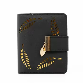 Portofel dama, Lilou PT1023, Negru imagine