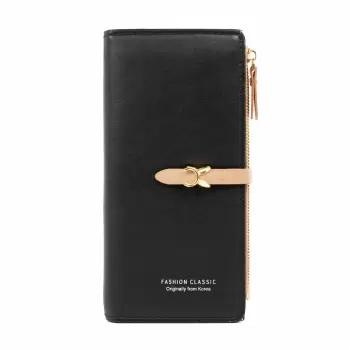 Portofel dama, Mahdi PT1090, Negru imagine