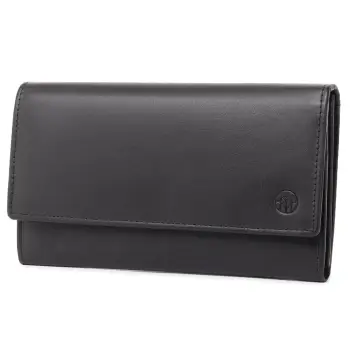 Portofel dama Marquise, Bailey PT1493, piele naturala, Negru imagine