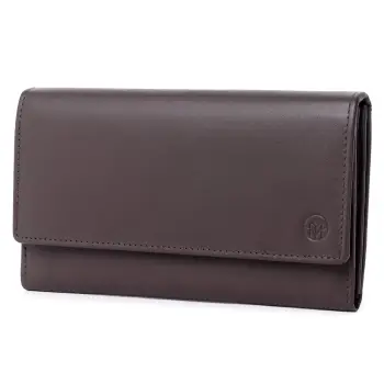 Portofel dama Marquise, Bailey PT1495, piele naturala, Maro imagine