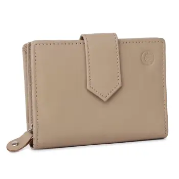 Portofel dama Marquise, Melusine PT1492, piele naturala, Crem imagine