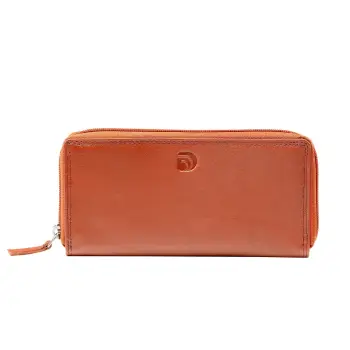 Portofel dama, Naia PT1354, piele naturala, Maro imagine