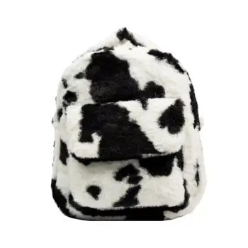 Rucsac dama, Arlenis GT3715, Negru/Alb imagine