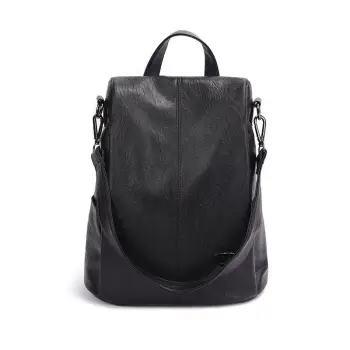 Rucsac dama, Averi GT1849, antifurt, model negru imagine