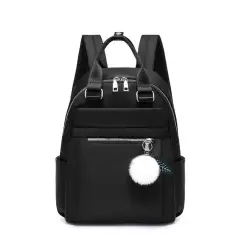 Rucsac dama Celia, GT1848, material textil, negru imagine