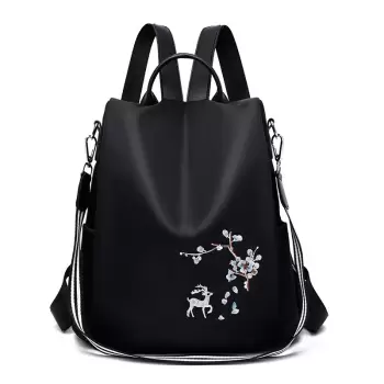 Rucsac dama, Disu GT347, antifurt, negru imagine