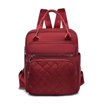 Rucsac dama, Elvina GT3705, Rosu inchis imagine