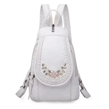 Rucsac dama, Flower GT449, model alb imagine