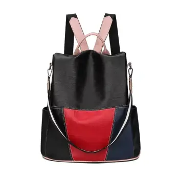 Rucsac dama, Olwen GT3619, antifurt, Negru imagine