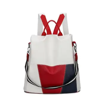 Rucsac dama, Olwen GT3620, antifurt, Alb imagine