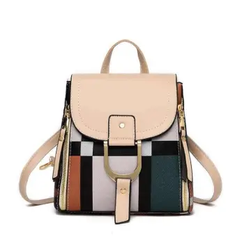 Rucsac dama, Prema GT572, model alb - multicolor imagine