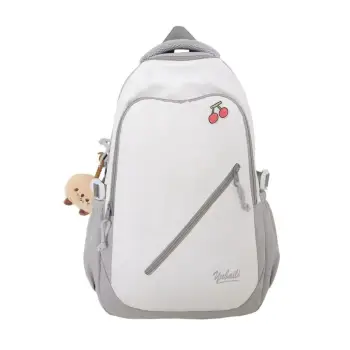 Rucsac dama, Ysoria GT3688, Alb/Gri imagine