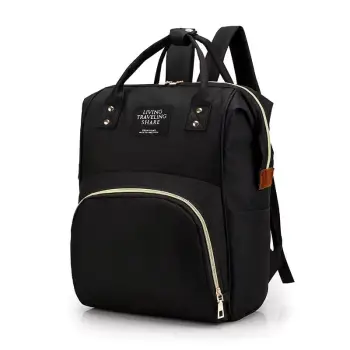 Rucsac multifunctional pentru mamici, Taisia GT3696, Negru imagine