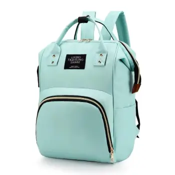 Rucsac multifunctional pentru mamici, Taisia GT3699, Verde imagine