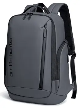 Rucsac pentru barbati, B00554, model urban, Gri imagine