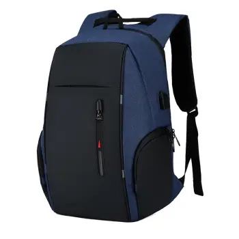 Rucsac pentru barbati Harvey GT1476, cu port USB, albastru imagine