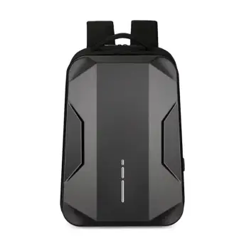 Rucsac unisex, Daryen GT3758, port USB, Negru imagine