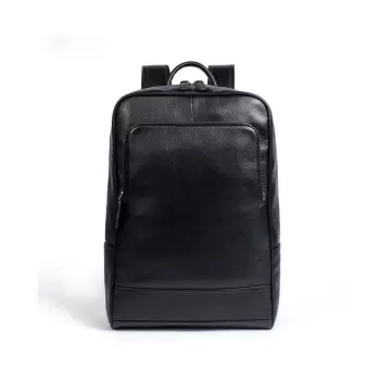 Rucsac unisex Delis, Blanchefleur GT2588, piele naturala, Negru imagine