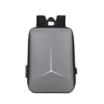 Rucsac unisex, Lorcan GT3751, port USB, Gri imagine