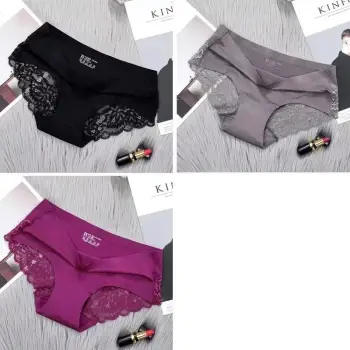 Set 3 perechi de chiloti pentru dama, CH039, Multicolor imagine