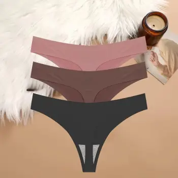 Set 3 perechi de chiloti pentru dama, CH056, Multicolor imagine