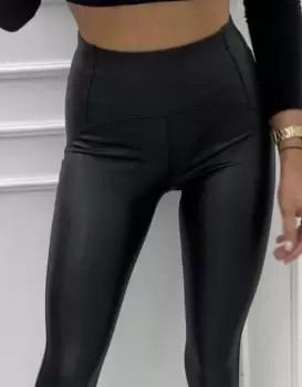 Pantaloni din piele eco imagine