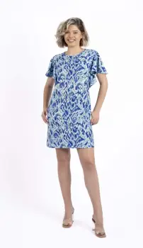 Rochie casual eleganta din vascoza imagine