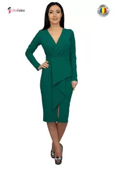 Rochie de ocazie midi mulata imagine