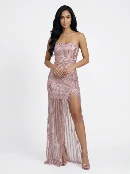 Rochie eleganta din broderie pretioasa imagine