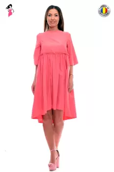 Rochie vaporoasa de zi cu croiala lejera imagine