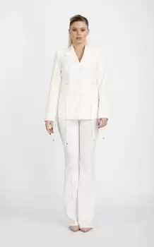 Sacou elegant cu snur la talie imagine