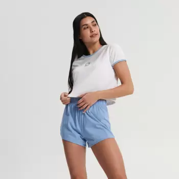 Sinsay - Set pijamale cu Hello Kitty - Alb imagine