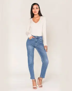 Blugi Dama albastri, Push-up Skinny Nina Carter P076-5A imagine