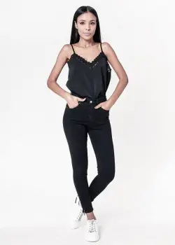 Blugi Dama Negri Slim Nina Carter P117-8 M10 imagine