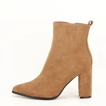 Botine camel elegante Ria imagine
