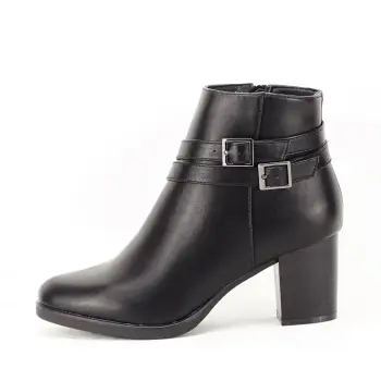 Botine negre casual Sevilla imagine