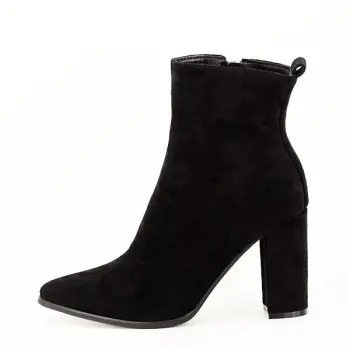 Botine negre elegante Ria imagine