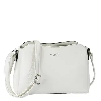 Geanta alba casual FloraCO Paris F2516 M9 imagine